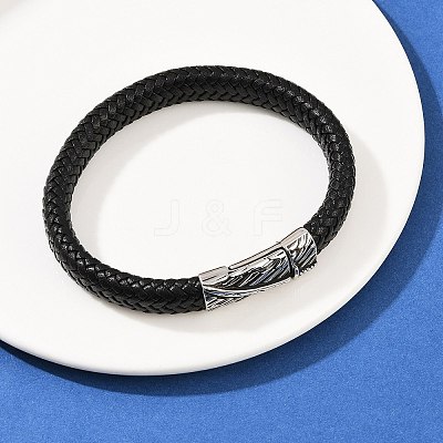 Microfiber Leather Bracelets for Men Women BJEW-H631-03AS-01-1