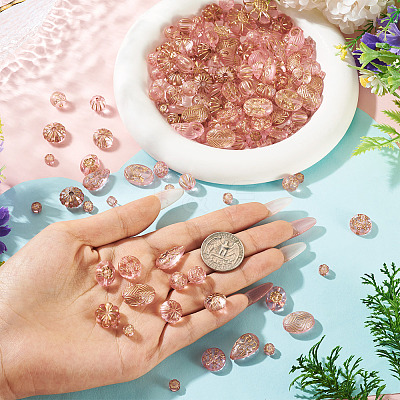 100G Transparent Acrylic Beads OACR-BT0001-07A-1