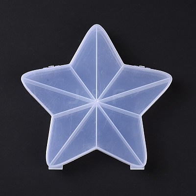 10 Grids Transparent Plastic Box X-CON-B009-06-1