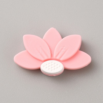 Lotus Food Grade Eco-Friendly Silicone Beads SIL-WH0013-50A-1