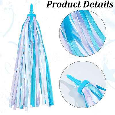 Kids Polyester Tassel Ribbon FIND-GF0008-95B-1