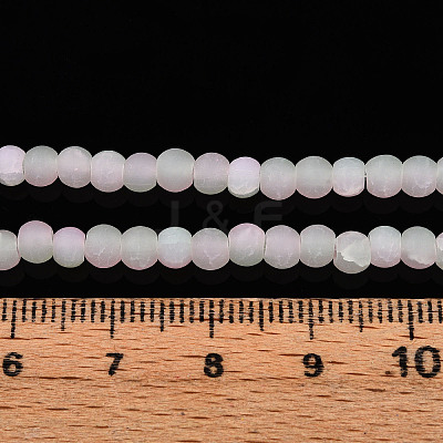 Crackle Glass Beads Strands GLAA-N009-4mm-01-1