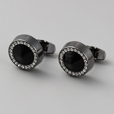 Alloy Resin Cufflinks for Men FIND-WH0170-95-1