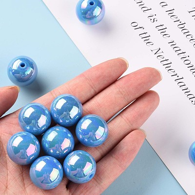 Opaque Acrylic Beads MACR-S370-D20mm-9-1