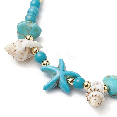 Adjustable Braided Beads Bracelets for Women BJEW-JB11164-01-1