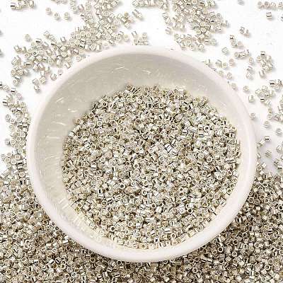 Electroplate Glass Seed Beads X-SEED-S042-01B-08-1
