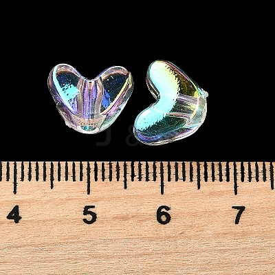 UV Plating Transparent Acrylic Beads MACR-F083-11C-1