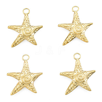 Ion Plating(IP) 201 Stainless Steel Pendants STAS-N098-230LG-1