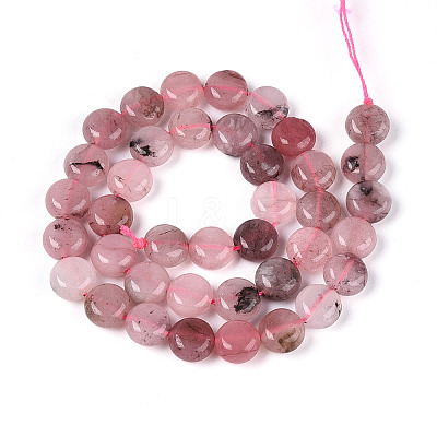 Dyed Natural White Jade Beads Strands G-T143-16L-1