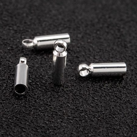 Brass Cord Ends KK-H759-40A-S-1