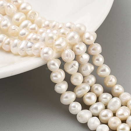 Natural Cultured Freshwater Pearl Beads Strands PEAR-C003-12B-1