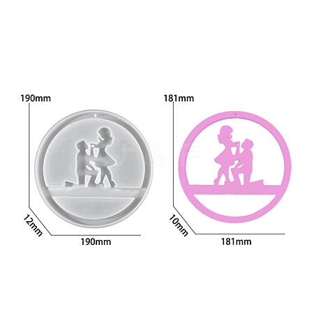 City Signs Decorated with Wind Chimes Silicone Mold SIMO-S001-01B-1