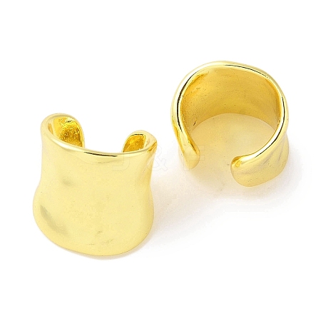 Brass Cuff Earrings Finding EJEW-I305-53G-1