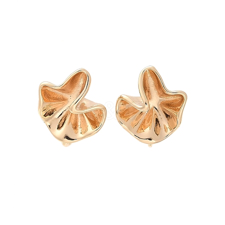 Brass Stud Earrings Finding for Women KK-A244-14G-1