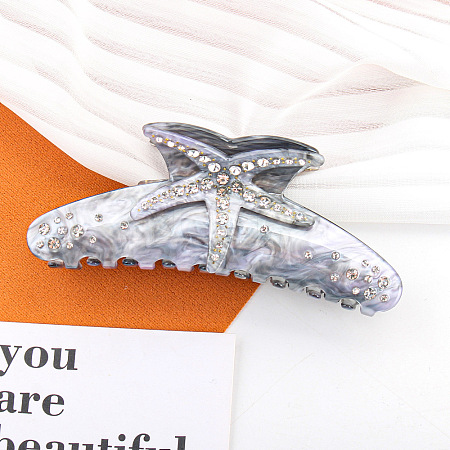 Starfish Cellulose Acetate Claw Hair Clips PW-WGD0C9F-02-1