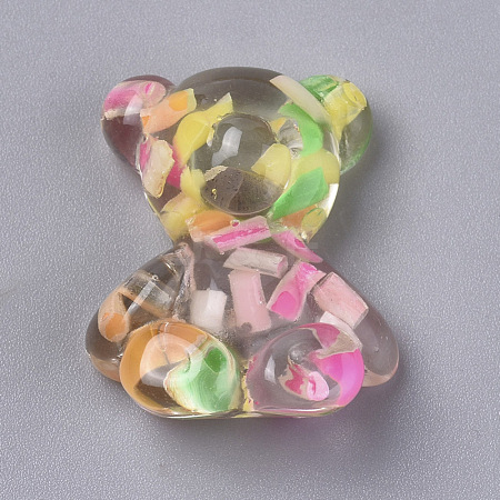 Candy Color Transparent Resin Cabochon RESI-WH0008-34A-1