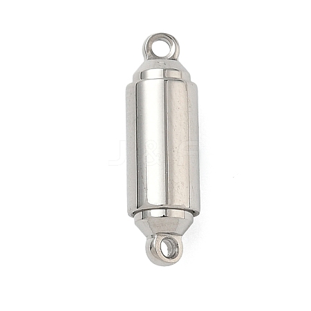 304 Stainless Steel Magnetic Clasps STAS-B104-01B-P-1
