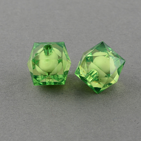 Transparent Acrylic Beads LS-TACR-S112-8mm-23-1