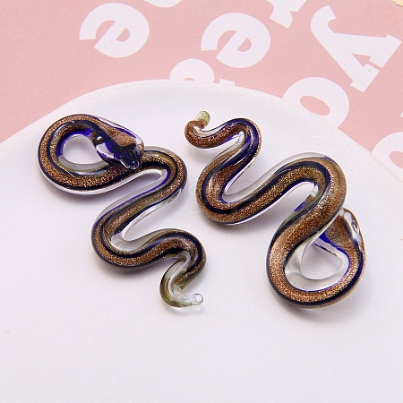 Lampwork Cabochons PW-WG185C0-04-1