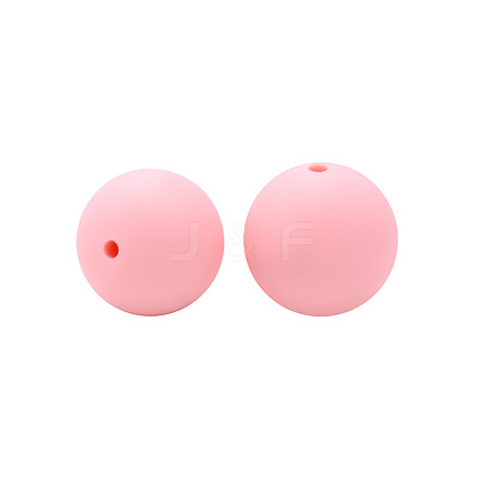 Silicone Beads Round Rubber Bead 15MM Loose Spacer Beads for DIY Supplies Jewelry Keychain Making FIND-SX0001-177-1
