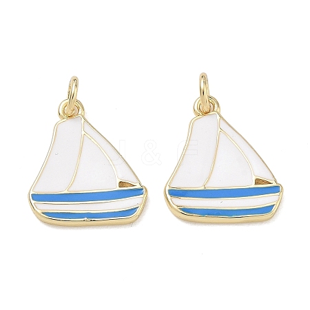Rack Plating Brass Pendants KK-CBAB1AF-35A-G-1