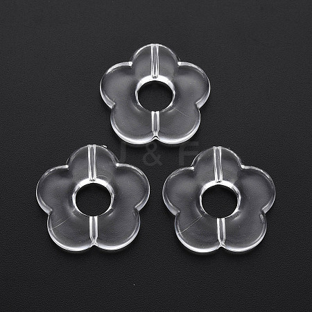 Transparent Acrylic Beads LS-TACR-T003-17A-01-1