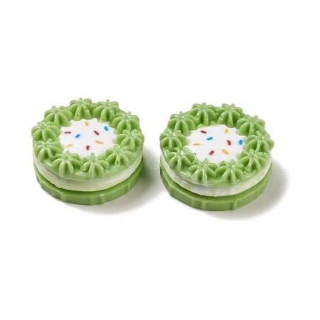 Opaque Resin Imitation Food Decoden Cabochons LS-CRES-L037-15C-1