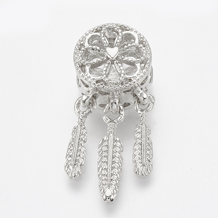 Alloy European Dangle Charms MPDL-Q209-061P-1