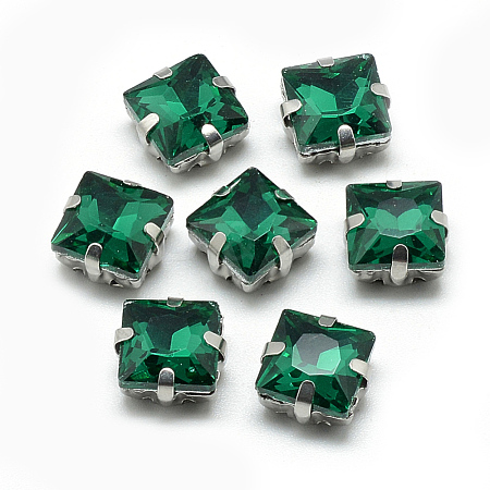 Sew on Rhinestone RGLA-T037-10x10mm-16-1