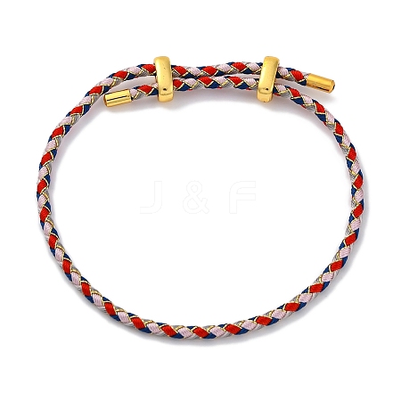 Adjustable Polyester Cord Braided Bracelets BJEW-Z085-01G-16-1