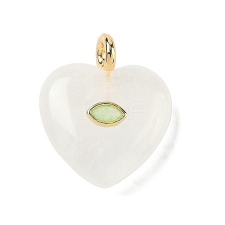 Natural Quartz Crystal Pendants G-P585-03G-08-1