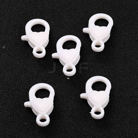 Plastic Lobster Claw Clasps PALLOY-F017-01B-1