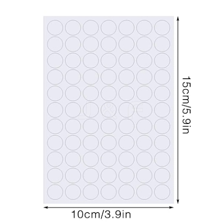 Sponge Foam Double Sided Adhesive Paper DIY-WH0209-97C-1