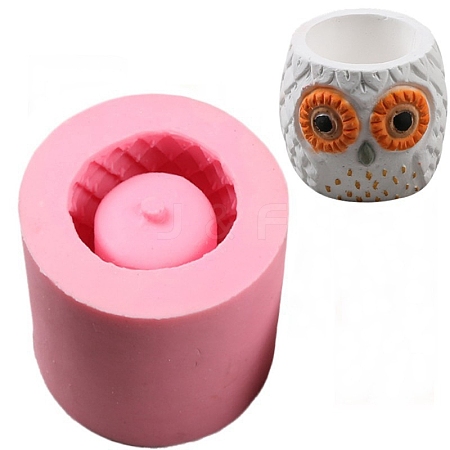 Food Grade Silicone Owl Pot Molds PW-WG71032-01-1
