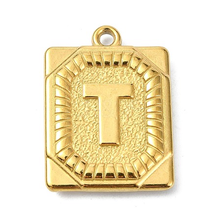 Ion Plating(IP) 304 Stainless Steel Pendants STAS-U033-01G-T-1