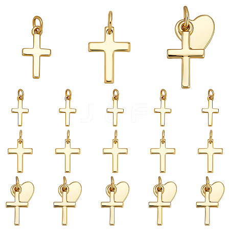 Rack Plating Brass Pendants KK-ME0003-72-1