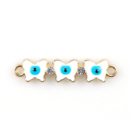 Alloy Enamel Connector Charms X1-FIND-TAC0016-25C-1