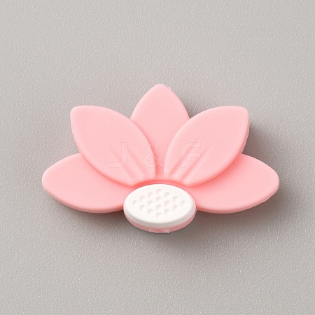 Lotus Food Grade Eco-Friendly Silicone Beads SIL-WH0013-50A-1