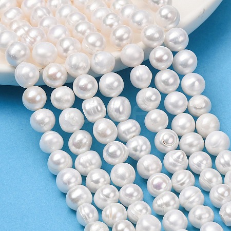 Natural Cultured Freshwater Pearl Beads Strands PA-CBABE82-04-1