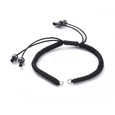 Adjustable Korean Waxed Polyester Cords Bracelet Making AJEW-JB00511-02-1