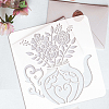 PET Hollow Out Drawing Painting Stencils DIY-WH0391-0213-3