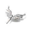 Brass Micro Pave Cubic Zirconia Pendants KK-Z102-14P-2