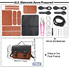 DIY Imitation Leather Satchel Making Kits DIY-WH0304-530-2