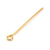 Brass Eye Pins KK-F824-113B-G-3