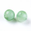 Acrylic Imitation Jade Beads MACR-E025-25B-10mm-2