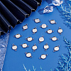 60Pcs 304 Stainless Steel Cabochon Connector Settings STAS-BBC0009-57A-4