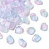 50Pcs Transparent Spray Paint Glass Beads GLAA-YW0004-50A-1