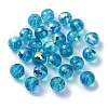 AB Color Plated Glass Beads EGLA-P059-02A-AB15-1