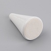 Cone Shaped Vitreous Enamel Ring Displays RDIS-WH0006-12C-2