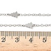 304 Stainless Steel Link Chain Necklaces for Women Men NJEW-K292-01K-P-5